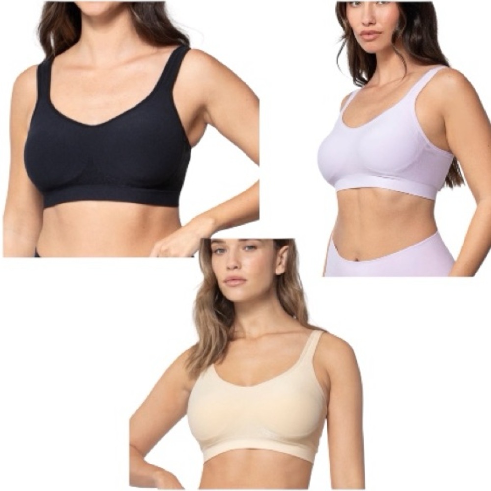 Bundle of 3 Underoutfit The Comfort Shaping Bra Style  457 Size 2XL